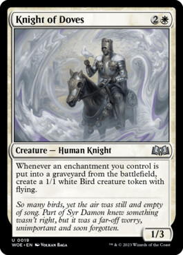 Knight of Doves - Wilds of Eldraine