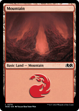 Mountain - Wilds of Eldraine