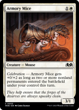Armory Mice - Wilds of Eldraine