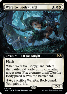 Werefox Bodyguard - Wilds of Eldraine