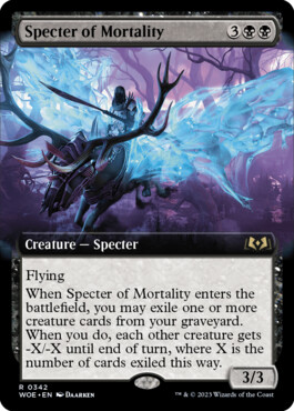 Specter of Mortality - Wilds of Eldraine