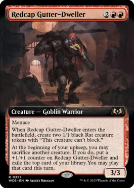 Redcap Gutter-Dweller - Wilds of Eldraine