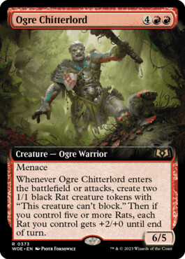 Ogre Chitterlord - Wilds of Eldraine