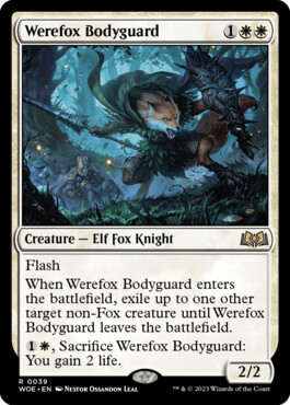 Werefox Bodyguard - Wilds of Eldraine