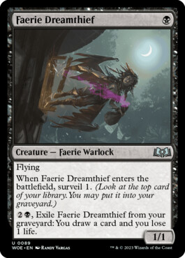 Faerie Dreamthief - Wilds of Eldraine