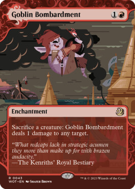 Goblin Bombardment - Wilds of Eldraine: Enchanting Tales