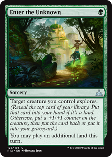 Enter the Unknown - Rivals of Ixalan