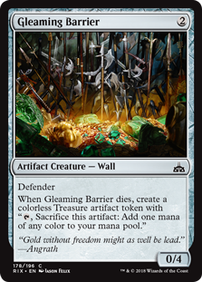 Gleaming Barrier - Rivals of Ixalan