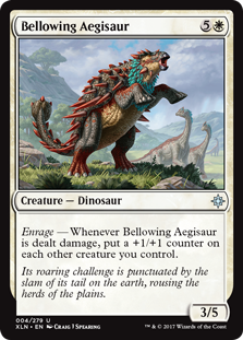 Bellowing Aegisaur - Ixalan