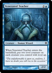 Venerated Teacher - Rise of the Eldrazi