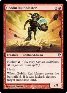 Goblin Ruinblaster - Zendikar