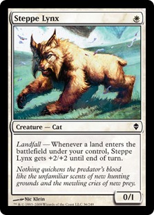 Steppe Lynx - Zendikar