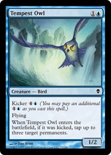 Tempest Owl - Zendikar