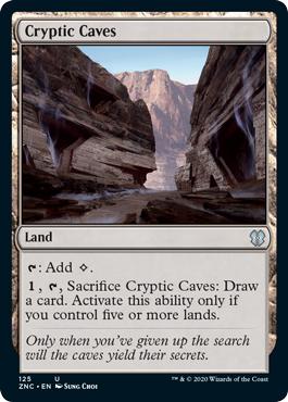 Cryptic Caves - Zendikar Rising Commander