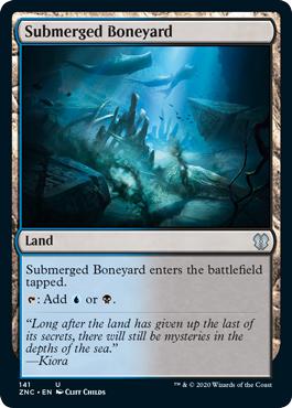 Submerged Boneyard - Zendikar Rising Commander