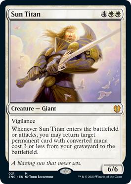 Sun Titan - Zendikar Rising Commander