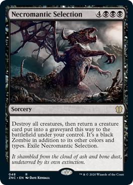 Necromantic Selection - Zendikar Rising Commander