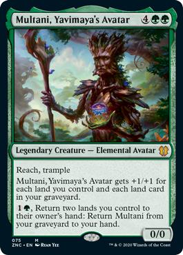 Multani, Yavimaya's Avatar - Zendikar Rising Commander