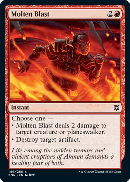 Molten Blast - Zendikar Rising