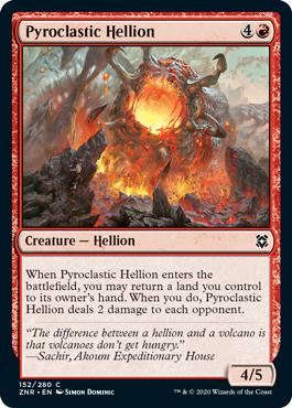 Pyroclastic Hellion - Zendikar Rising