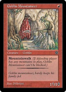 Goblin Mountaineer - Portal Second Age