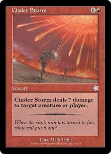 Cinder Storm - Starter 1999