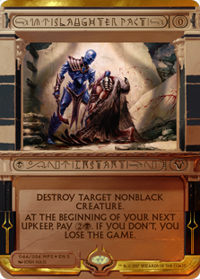 Slaughter Pact - Amonkhet Invocations