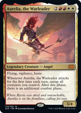 Aurelia, the Warleader - Double Masters 2022