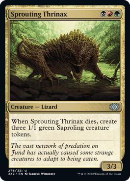 Sprouting Thrinax - Double Masters 2022