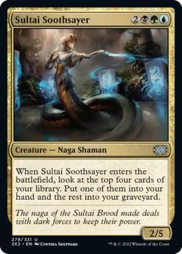 Sultai Soothsayer - Double Masters 2022