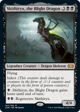 Skithiryx, the Blight Dragon - Double Masters