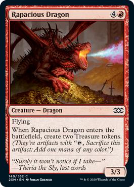 Rapacious Dragon - Double Masters