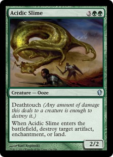 Acidic Slime - Commander 2013 Edition