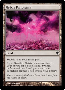 Grixis Panorama - Commander 2013 Edition