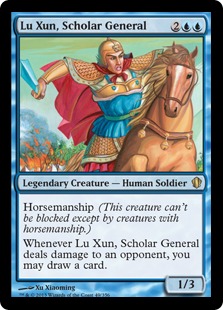 Lu Xun, Scholar General - Commander 2013 Edition