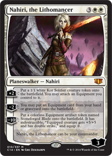 Nahiri, the Lithomancer - Commander 2014