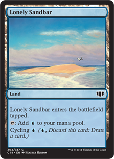 Lonely Sandbar - Commander 2014