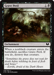 Grave Peril - Commander 2015