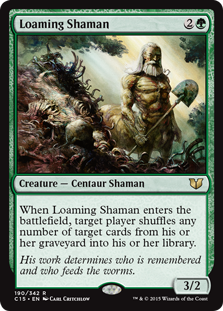 Loaming Shaman - Commander 2015