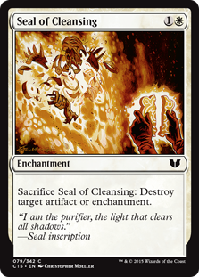 Seal of Cleansing - Commander 2015