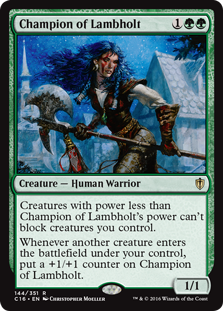 Champion of Lambholt - Commander 2016