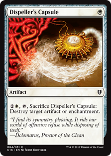 Dispeller's Capsule - Commander 2016