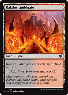 Rakdos Guildgate - Commander 2017
