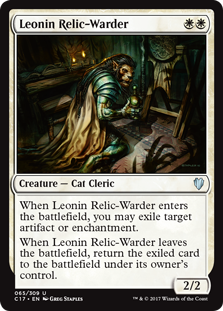 Leonin Relic-Warder - Commander 2017