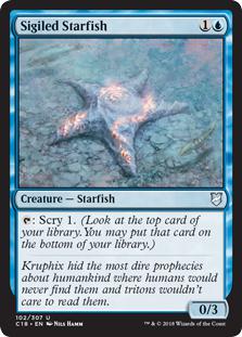 Sigiled Starfish - Commander 2018
