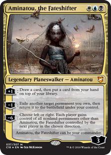 Aminatou, the Fateshifter - Commander 2018