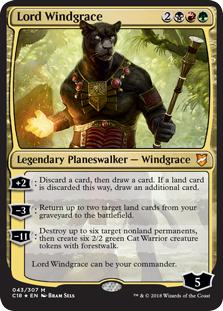 Lord Windgrace - Commander 2018