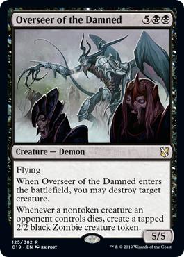 Overseer of the Damned - Commander 2019