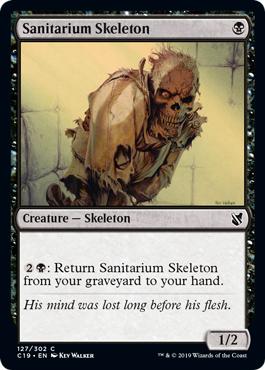 Sanitarium Skeleton - Commander 2019