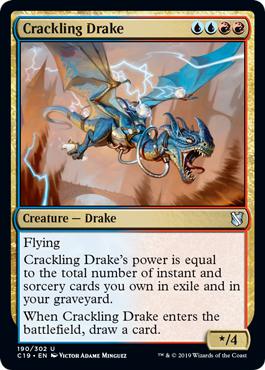 Crackling Drake - Commander 2019